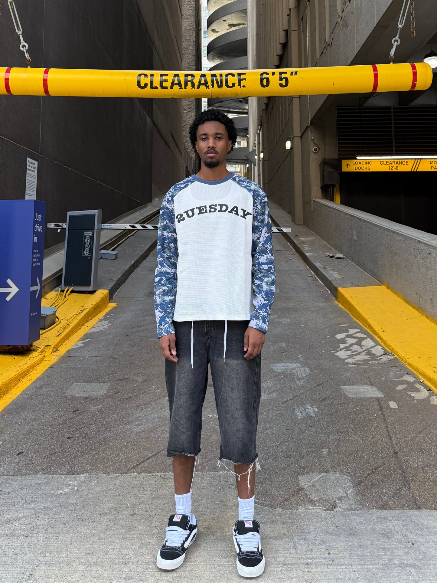 Two-Toned Camo Thermal (White)